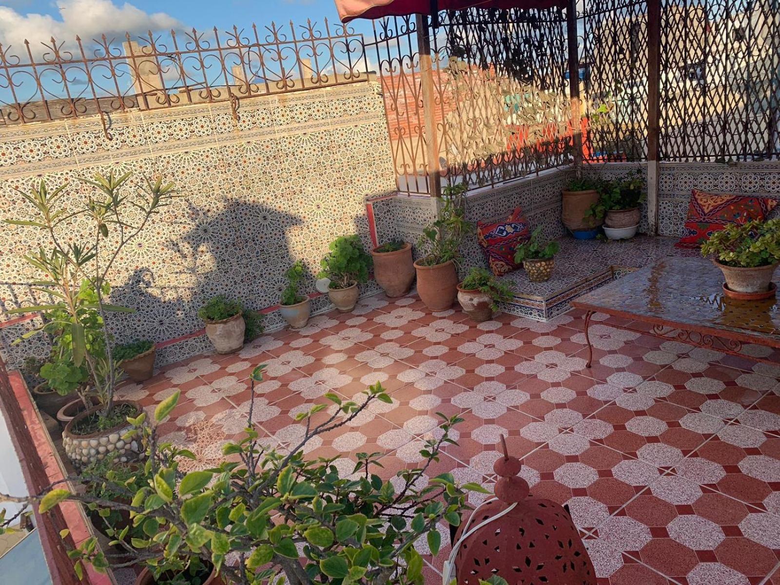 Hathor ,Casa Marroqui Con Dos Terrazas En La Medina Antigua , Ideal Parejas!! Wifi!! Асила Экстерьер фото